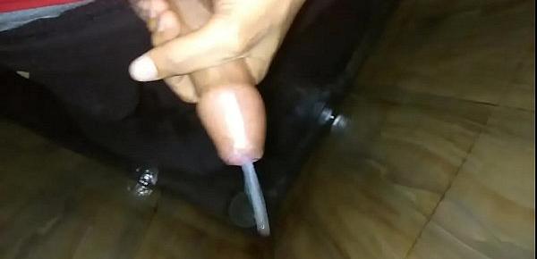  Jerking uncut indian dick